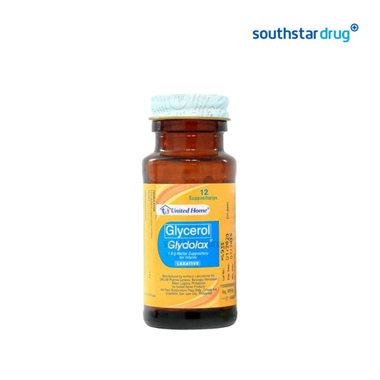 Glydolax 1.9g Suppository - 12s - Southstar Drug