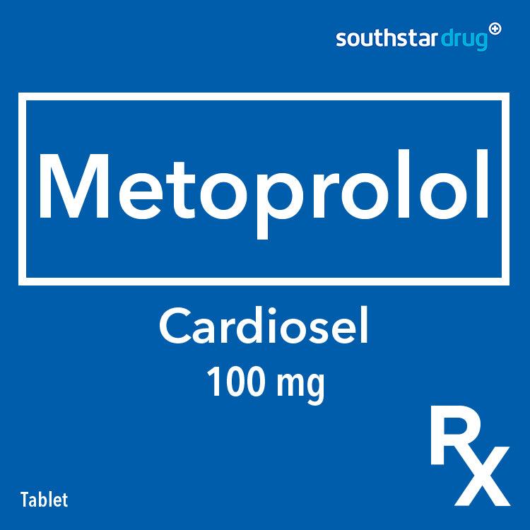 Rx: Cardiosel 100mg Tablet - Southstar Drug