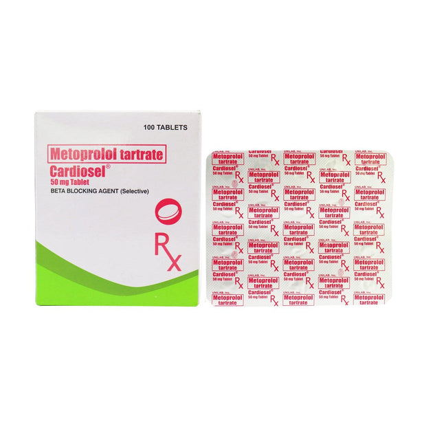 Lopressor 50 mg tablet