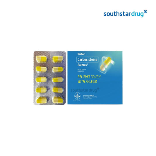 Solmux Capsule 500mg - 20s - Southstar Drug