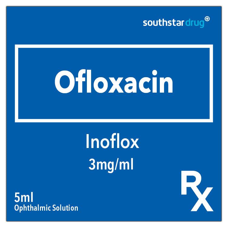 Rx: Inoflox 3mg /ml 5ml Ophthalmic Solution - Southstar Drug