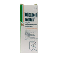 Rx: Inoflox 3mg /ml 5ml Ophthalmic Solution - Southstar Drug