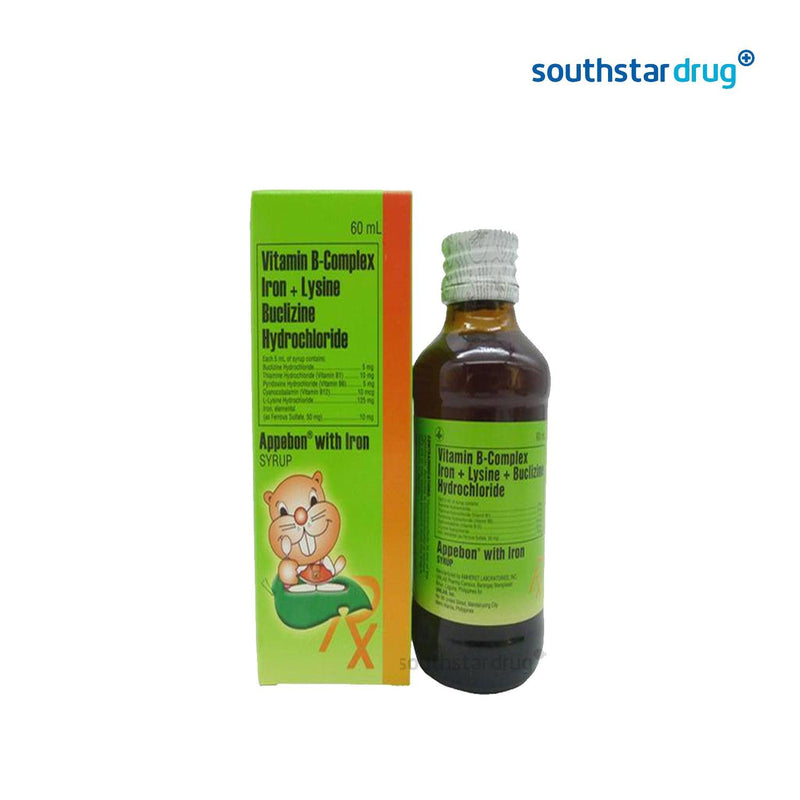 Appebon With Iron 60ml Syrup - Southstar Drug