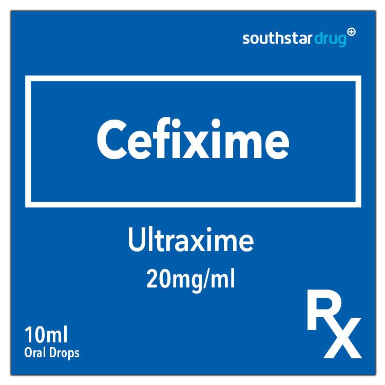 Rx: Ultraxime 20mg /ml 10ml Oral Drops - Southstar Drug