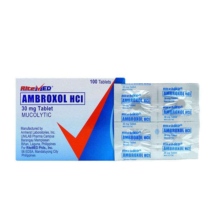 Rx: RiteMed Ambroxol 30mg Tablet - Southstar Drug