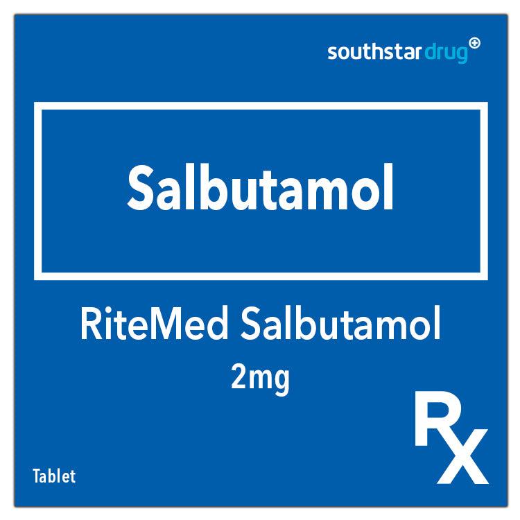Rx: RiteMed Salbutamol 2mg Tablet