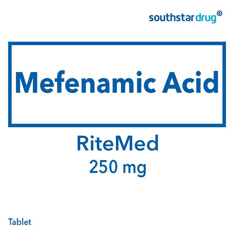 RiteMed Mefenamic 250mg Tablet -20s - Southstar Drug