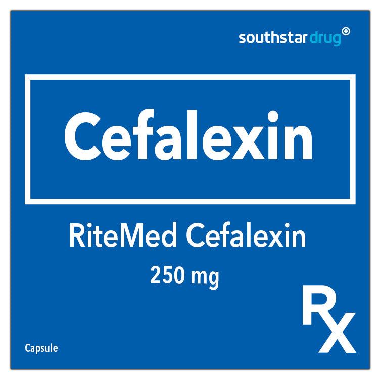Rx: RiteMed Cefalexin 250mg Capsule - Southstar Drug