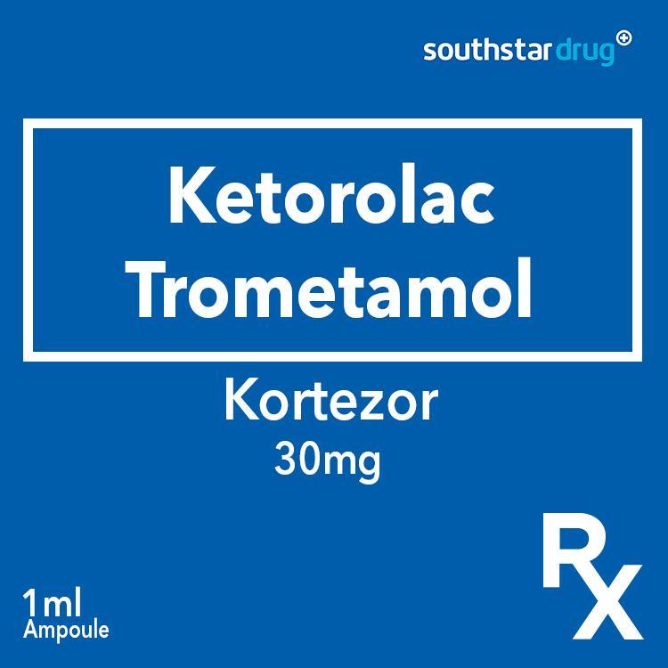 Rx: Kortezor 30mg 1ml Ampule - Southstar Drug