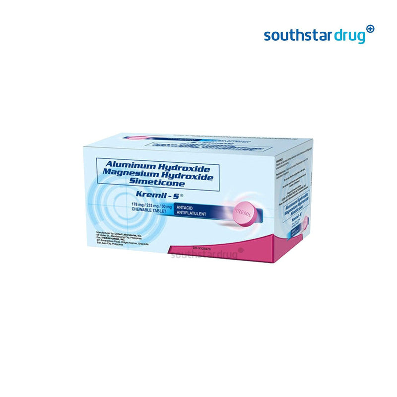 Kremil S Tablet - 20s - Southstar Drug