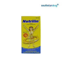 Nutrilin For Kids Orange Flavor 120 ml Syrup - Southstar Drug