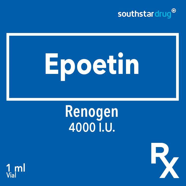 Rx: Renogen 4000 I.U. 1ml Vial - Southstar Drug