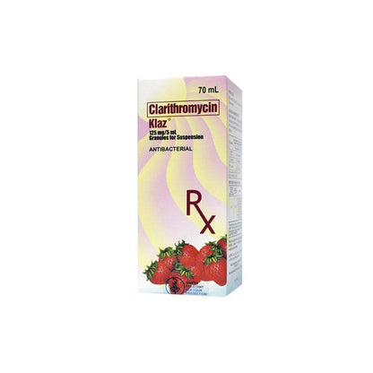 Rx: Klaz 125mg / 5ml 70ml Oral Suspension - Southstar Drug