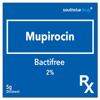 Rx: Bactifree 2% 5 g Ointment - Southstar Drug