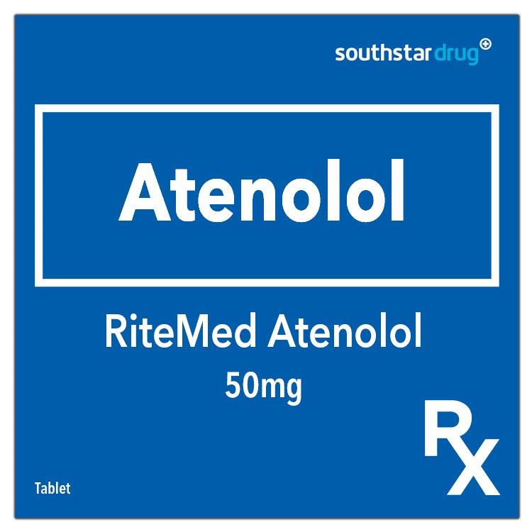 Rx: RiteMed Atenolol 50mg Tablet - Southstar Drug
