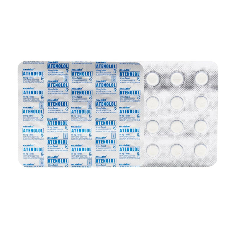 Rx: RiteMed Atenolol 50mg Tablet - Southstar Drug
