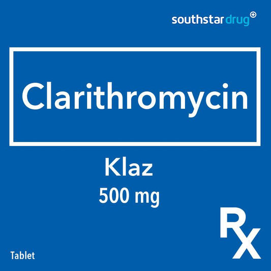 Rx: Klaz 500mg Tablet - Southstar Drug