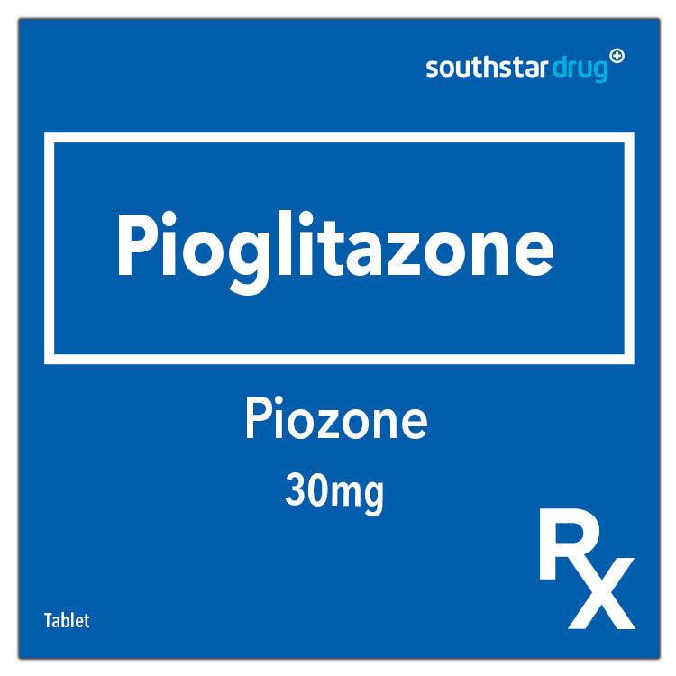 Rx: Piozone 30mg Tablet - Southstar Drug
