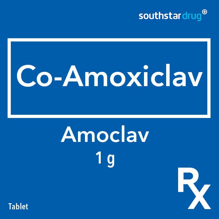 Rx: Amoclav 1 g Tablet - Southstar Drug