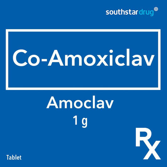 Rx: Amoclav 1 g Tablet - Southstar Drug