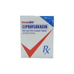 Rx: RiteMed Ciprofloxacin 500mg Tablet