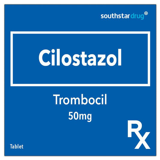 Rx: Trombocil 50mg Tablet - Southstar Drug