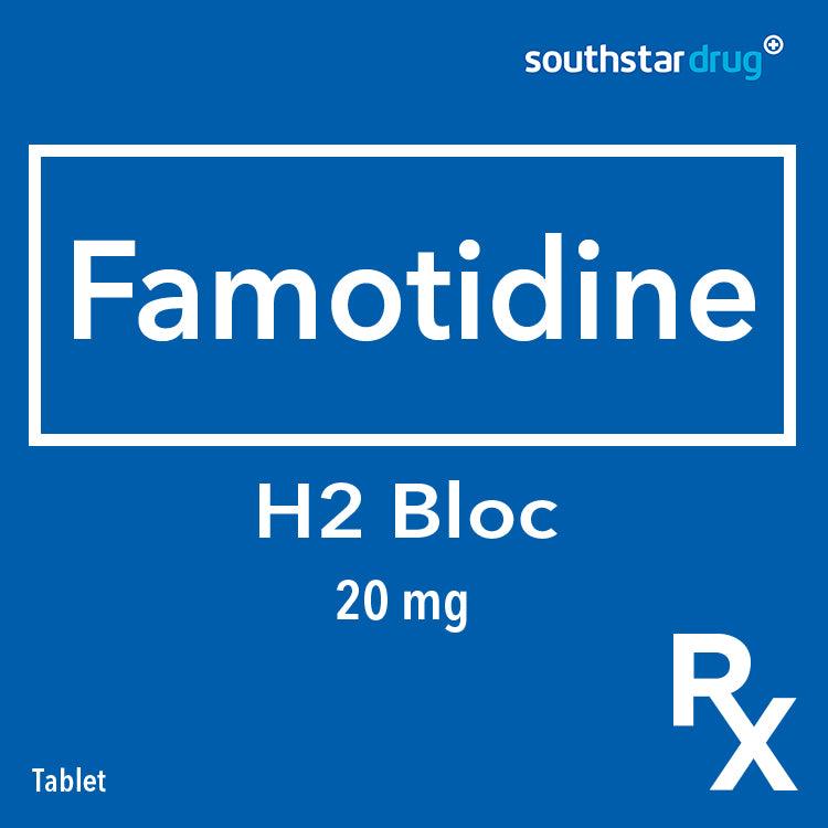 Rx: H2 Bloc 20mg Tablet - Southstar Drug