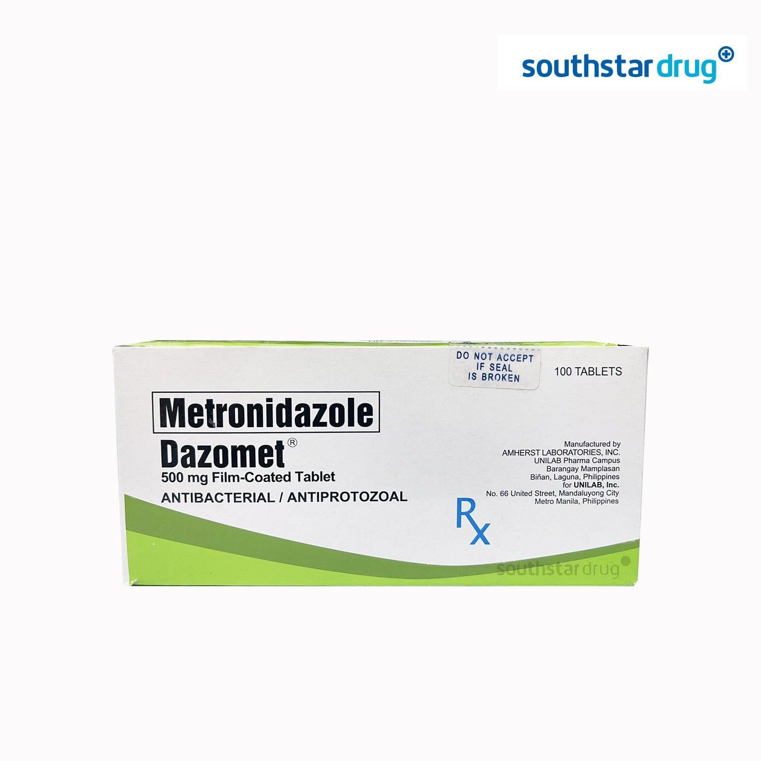 Rx: Dazomet 500mg Tablet - Southstar Drug