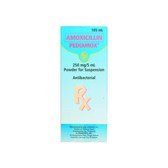 Rx: Pediamox 250 mg / 5 ml 105 ml Oral Suspension - Southstar Drug