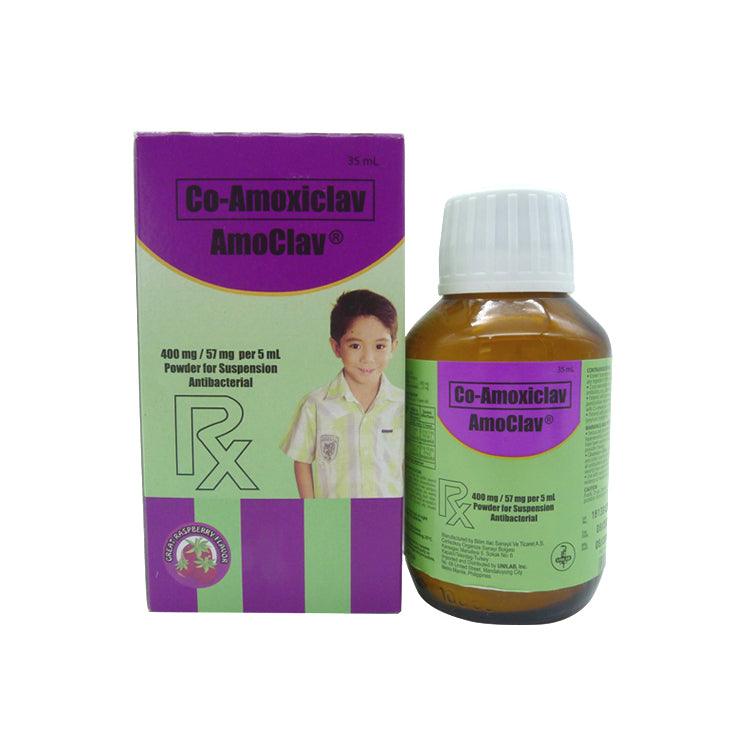 Rx: Amoclav Raspberry Flavor 457mg 35ml Oral Suspension - Southstar Drug