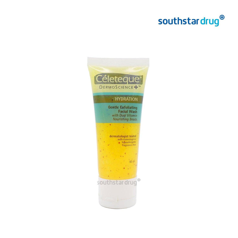 Celeteque Gentle Exfoliating Facial Wash 60ml - Southstar Drug
