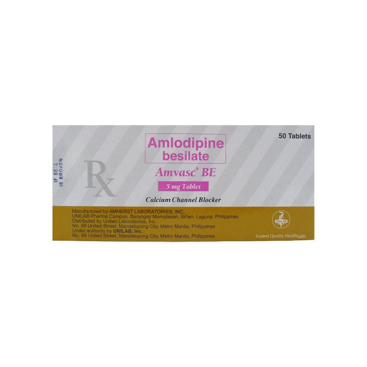 Rx: Amvasc BE 5mg Tablet - Southstar Drug