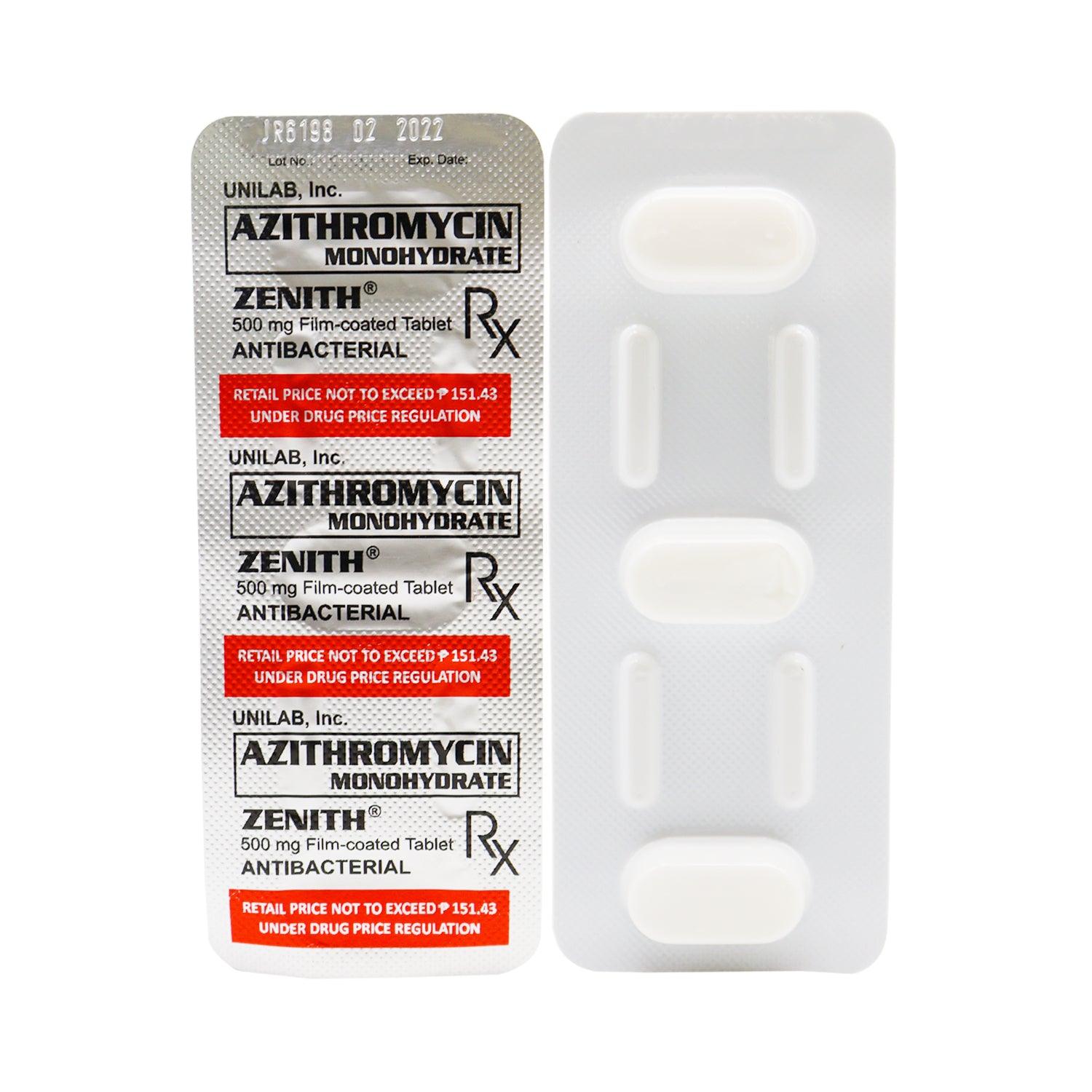 Rx: Zenith 500mg Tablet - Southstar Drug