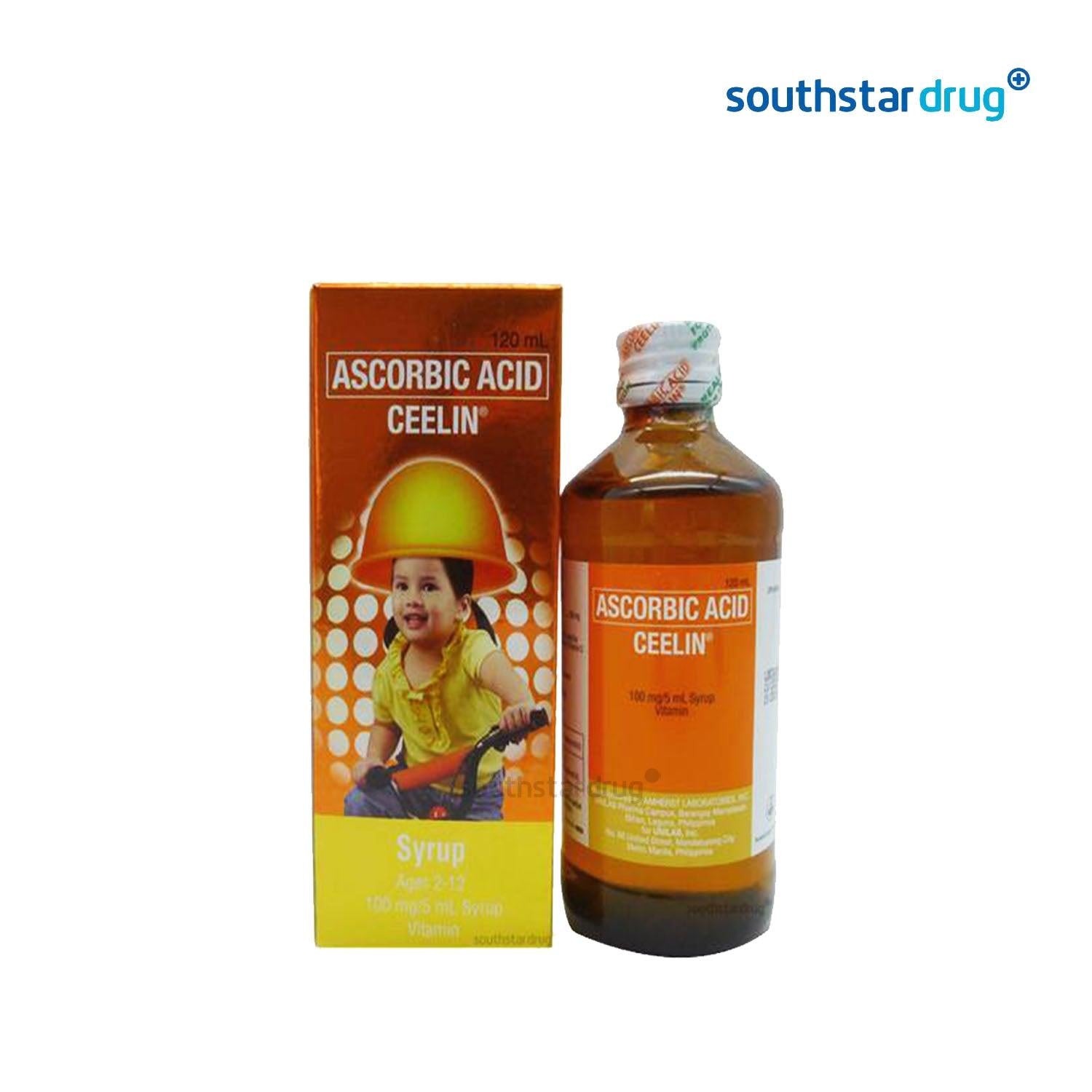 Ceelin 100mg / 5ml 120ml Syrup - Southstar Drug