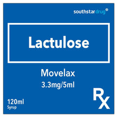 Rx: Movelax 3.3 g / 5ml 120ml Syrup - Southstar Drug