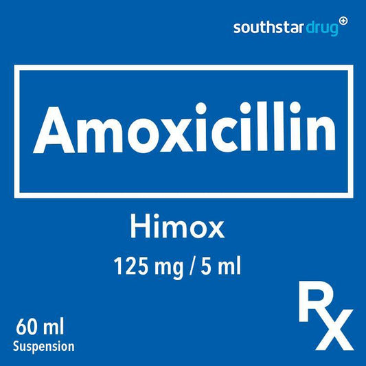 Rx: Himox 125mg / 5ml 60ml Suspension - Southstar Drug