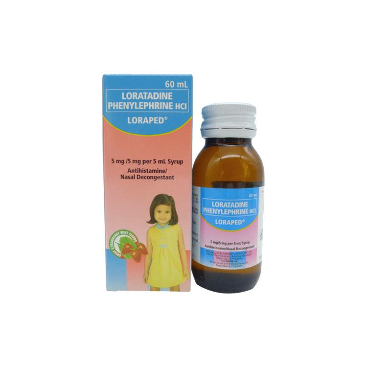 Loraped Strawberry Flavor 5mg Syrup 60ml - Southstar Drug