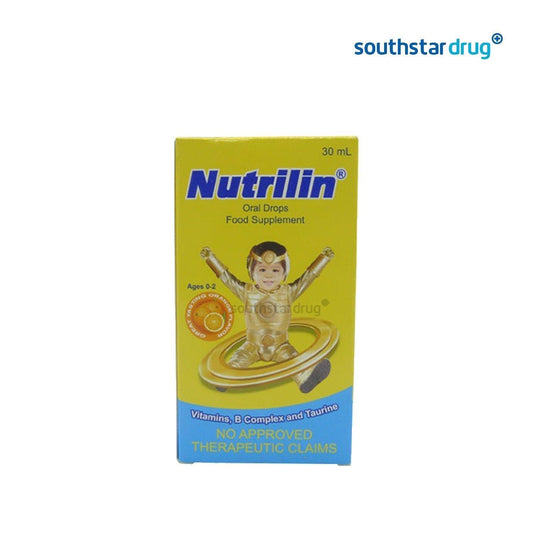 Nutrilin Orange Flavor 30ml Drops - Southstar Drug