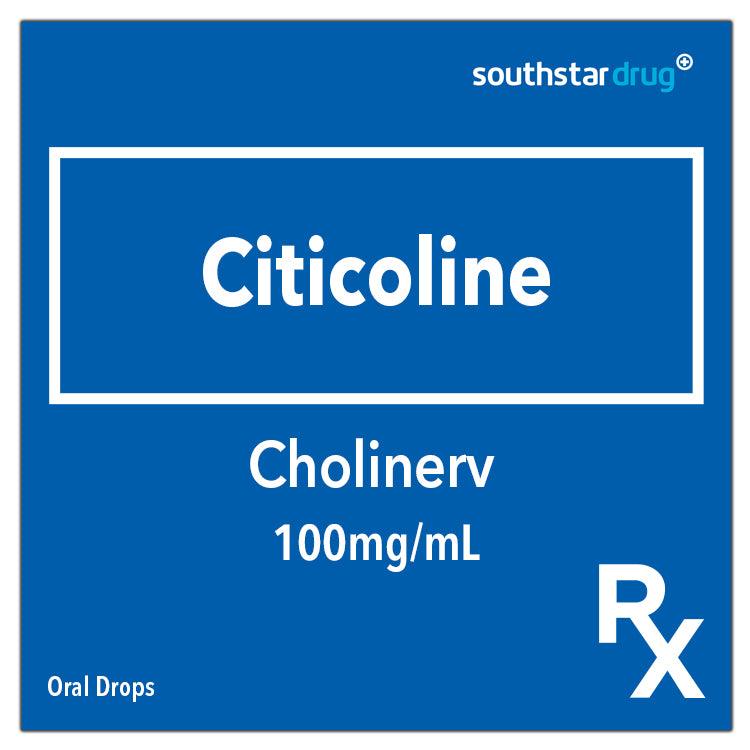 Rx: Cholinerv 100mg 15ml Adult Oral Drops - Southstar Drug