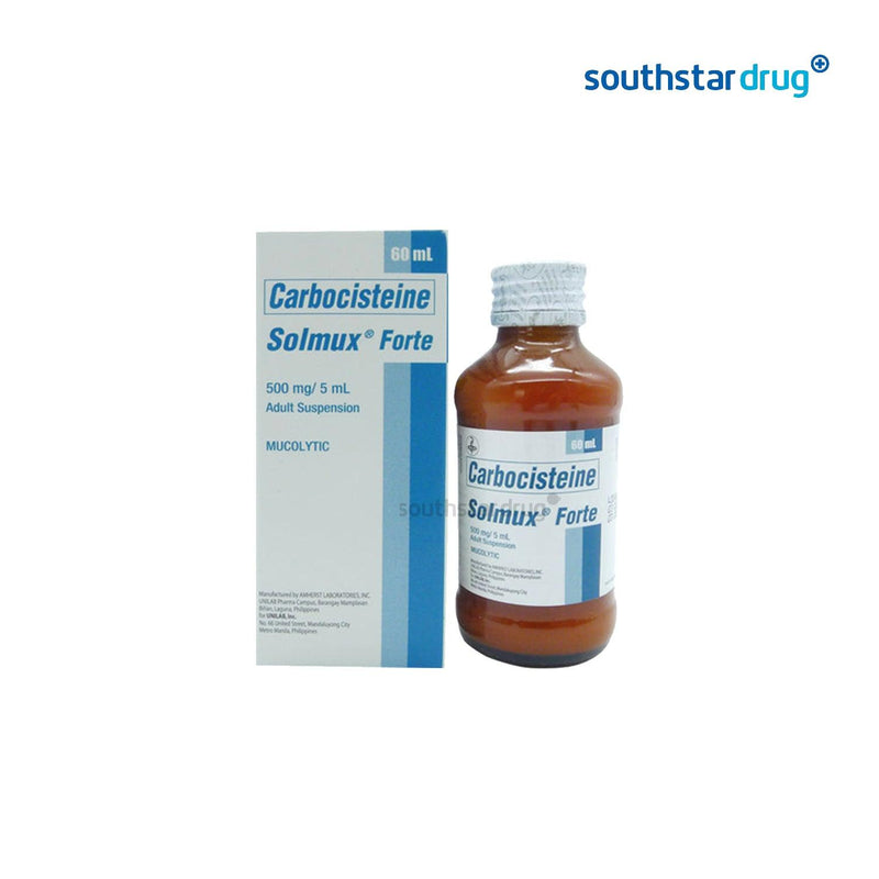 Solmux Forte 500 mg / ml 60 ml Oral Suspention - Southstar Drug