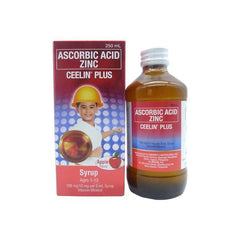 Ceelin Plus Apple Flavor 100mg/5ml 250ml Syrup - Southstar Drug