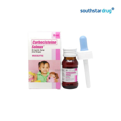 Solmux Pediatech 40mg /ml 15ml Oral Drops - Southstar Drug