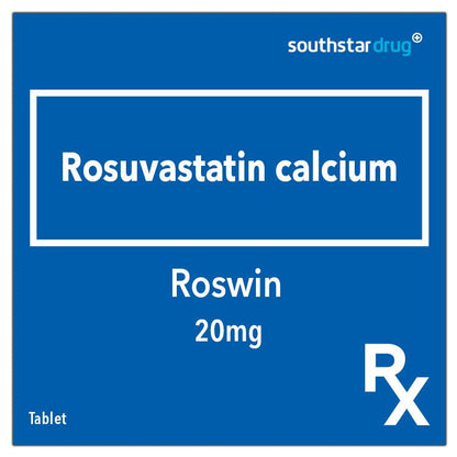 Rx: Roswin 20mg Tablet - Southstar Drug