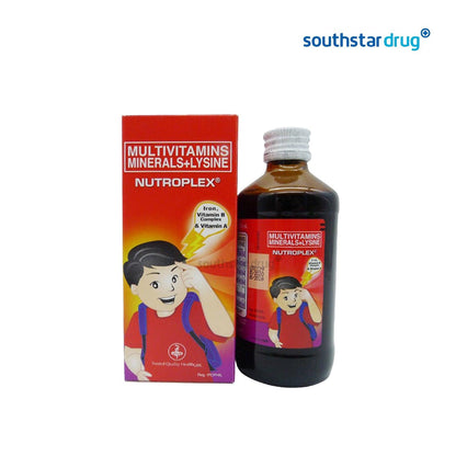 Nutroplex with Lysine 120ml Syrup - Southstar Drug