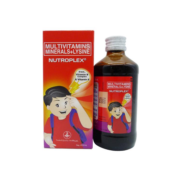 Nutroplex with Lysine 120ml Syrup - Southstar Drug