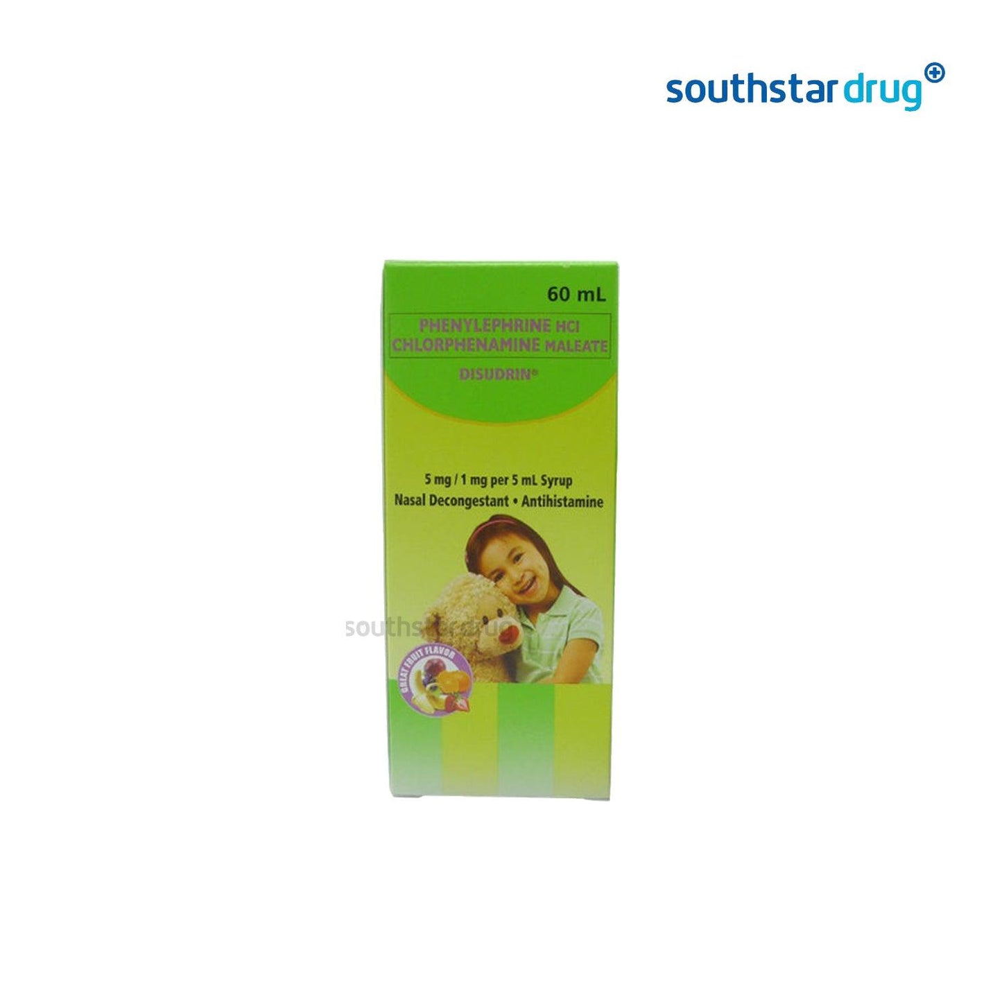 Disudrin Syrup 60ml - Southstar Drug