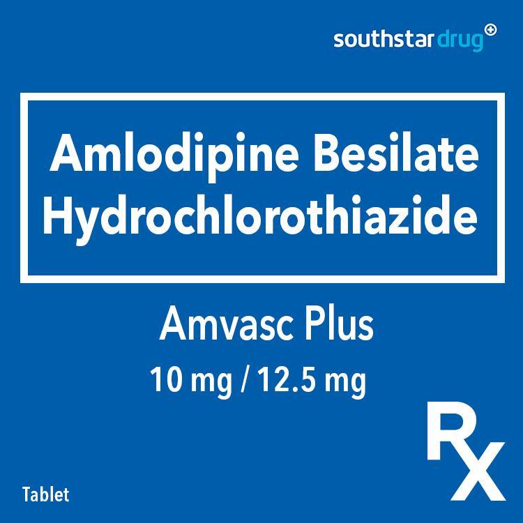 Rx: Amvasc Plus 10mg / 12.5mg Tablet - Southstar Drug