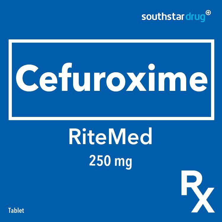 Rx: RiteMed Cefuroxime 250mg Tablet - Southstar Drug