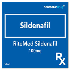 Rx: RiteMed Sildenafil 100mg Tablet