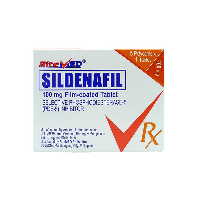 Rx: RiteMed Sildenafil 100mg Tablet